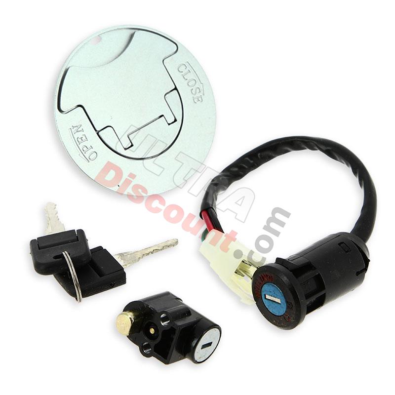 Clausor completo con llaves para quad Bashan 200cc (BS200S-7), Piezas quad Bashan 200cc BS200S7