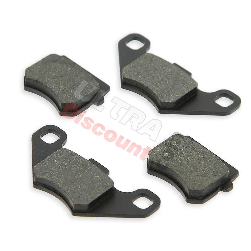 Juego de pastillas de freno delanteras para quad 200cc JYG, Recambios quad chinas 200cc