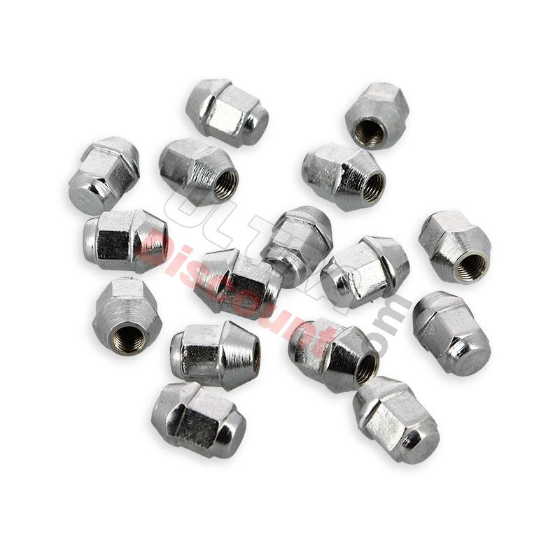 16x Tuercas de rueda para quad Bashan 200cc (Cromadas), Piezas quad Bashan 200cc BS200S7