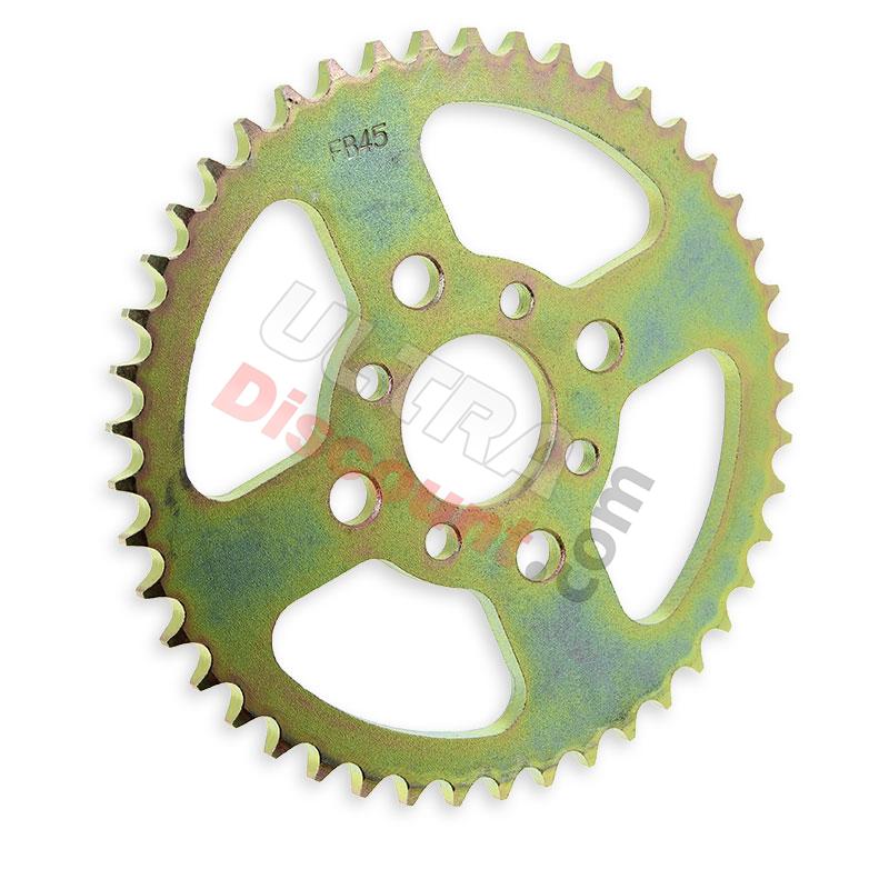Corona de 36 dientes para Quad Bashan 200cc (Paso:428H,BS200s-7), Piezas quad Bashan 200cc BS200S7