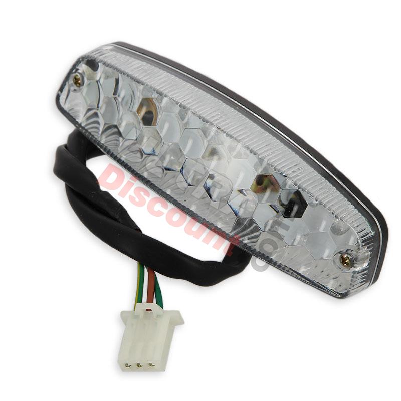 Piloto trasero LED para Quad Bashan 250cc BS250S-11, Piezas Bashan 250cc BS250S11