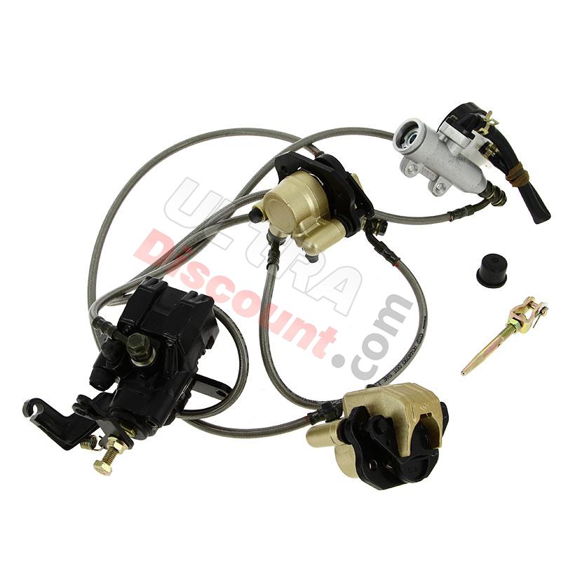 Kit de frenos completos para quad Bashan 250cc (BS250S-11), Piezas Bashan 250cc BS250S11
