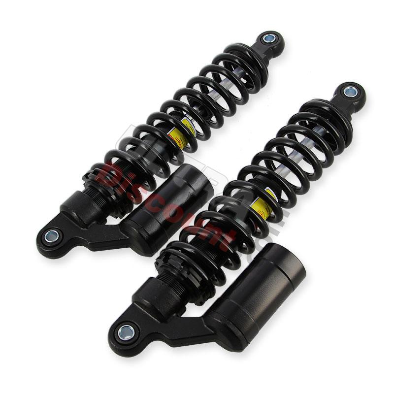 Amortiguadores delanteros 333mm para Quad chinois 200cc negro (type2), Recambios quad chinas 200cc