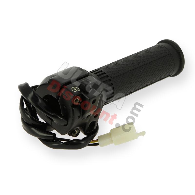 Piña derecha completa para Dax 50cc a 125cc (tras 10-2015) - Negro, Recambios Dax Skymax