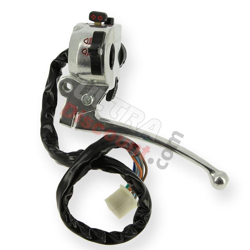 Piña izquierda para Bubbly 50cc a 125cc - Alluminio, Recambios Bubbly Skyteam