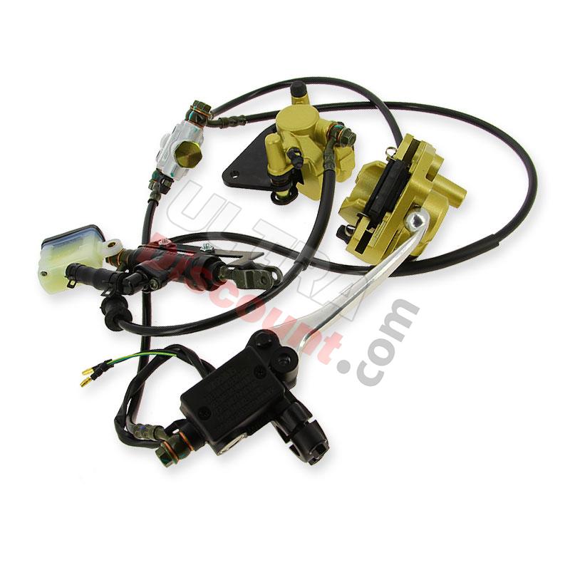 Kit de freno completo para Skyteam Skymax Dingo 125cc (Euro 4 y Euro 5), Recambios Dax Skymax Kit de freno completo para Skyteam Skymax Dingo 125cc (Euro 4 y Euro 5), Recambios Dax Skymax