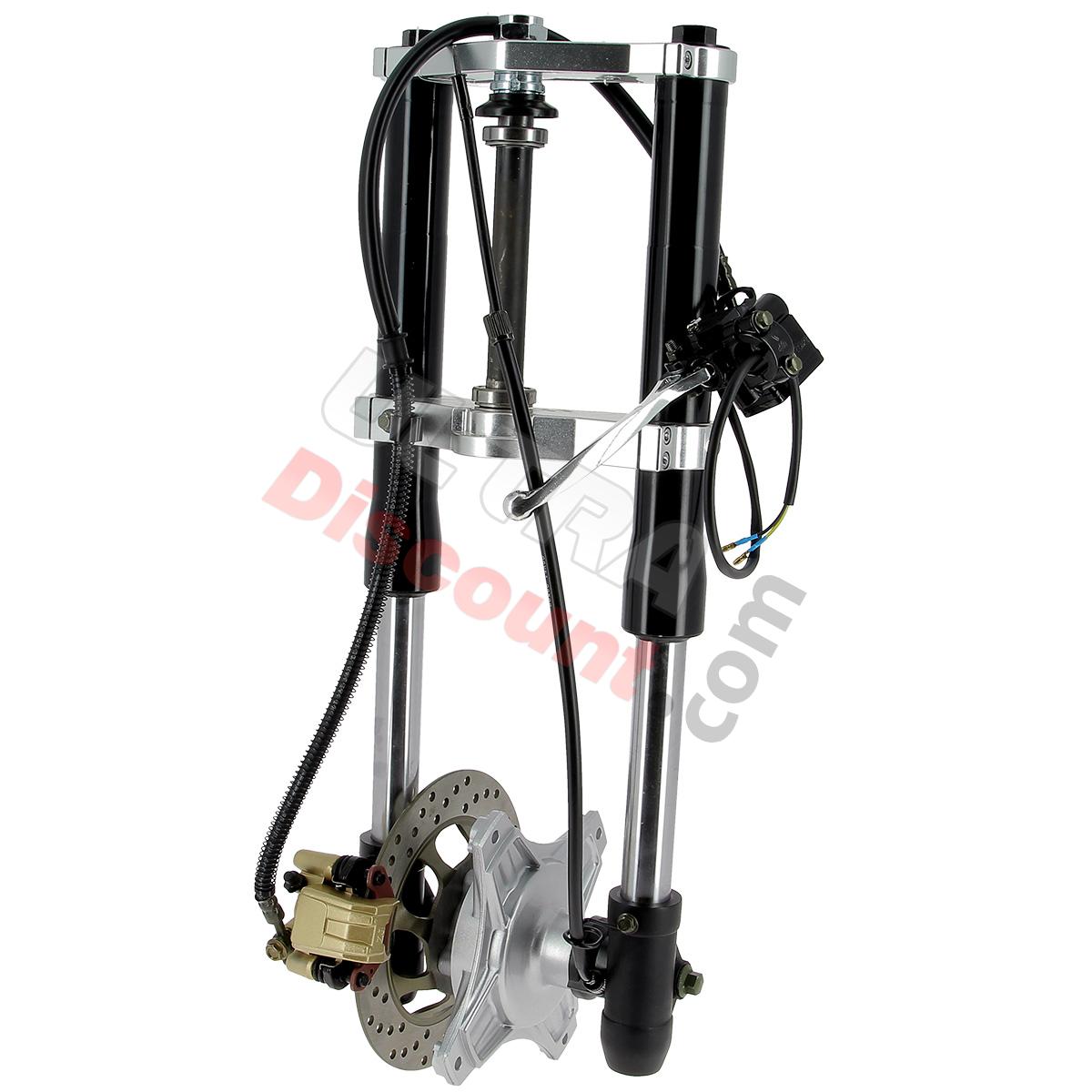 Horquilla completa de alta gama para Dax 50cc -125cc (Negro), Recambios Dax Skymax Horquilla completa de alta gama para Dax 50cc -125cc (Negro), Recambios Dax Skymax