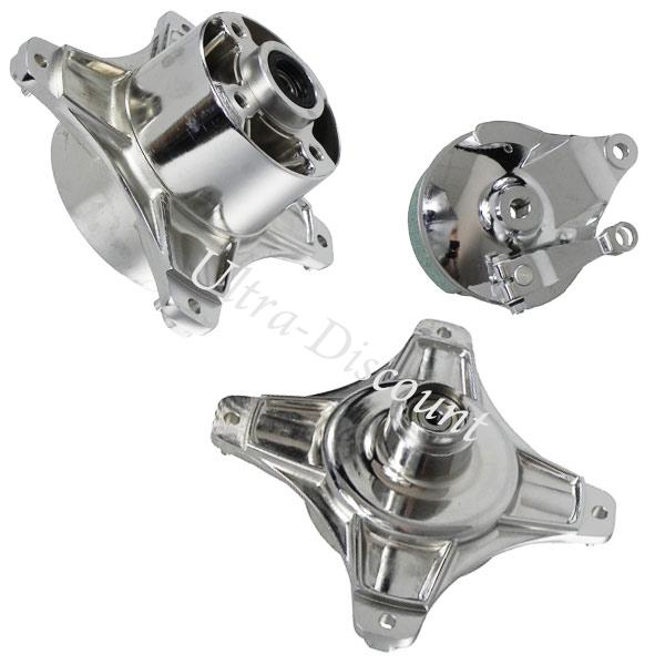 Maza de rueda DEL-TRAS tuning 10mm para Dax 50cc a 125cc (Cromada), Recambios Dax Skymax