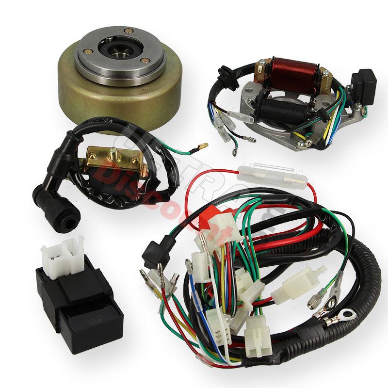 Encendido completo para Quad 110cc aranque eléctrico, piezas Quad 110cc - 125cc