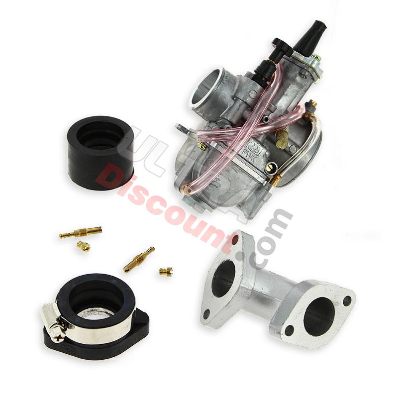 Carburador de 28mm Koso para Pit Bikes, Recambios para Pit Bike