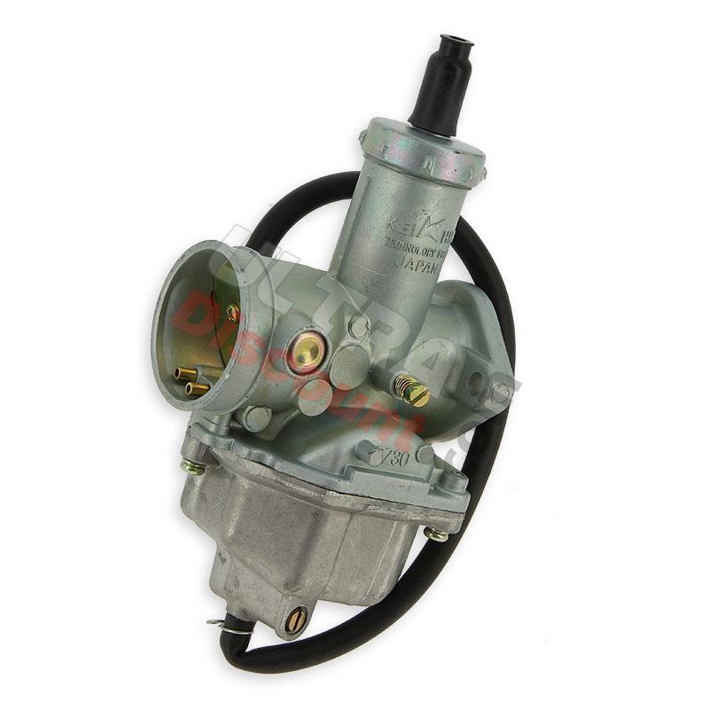 Carburador 30 mm para Pit Bikes, Recambios para Pit Bike