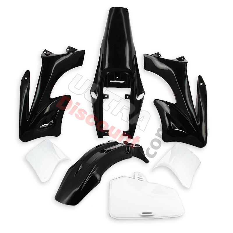 Carenado por Pit Bike AGB27 NEGRO, Recambios para Pit Bike
