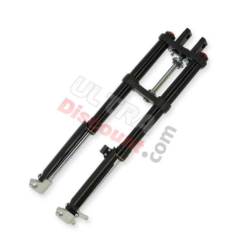 Horquilla llena de alta calidad 800mm, eje 15mm - Negro, Recambios para Pit Bike Horquilla llena de alta calidad 800mm, eje 15mm - Negro, Recambios para Pit Bike