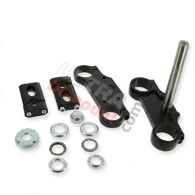 Tijas de horquilla completas 45x48x160 Pit Bike - NEGRO, Recambios para Pit Bike