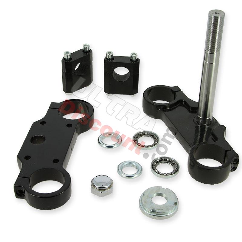 Tijas de horquilla completas 45x48x160 Pit Bike (typo 2) - NEGRO, Recambios para Pit Bike Tijas de horquilla completas 45x48x160 Pit Bike (typo 2) - NEGRO, Recambios para Pit Bike