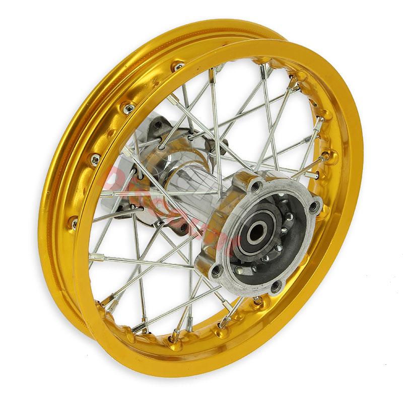 Llanta trasera Pit Bike 1.40 x 10'' ORO (tipo 1), Recambios para Pit Bike Llanta trasera Pit Bike 1.40 x 10'' ORO (tipo 1), Recambios para Pit Bike