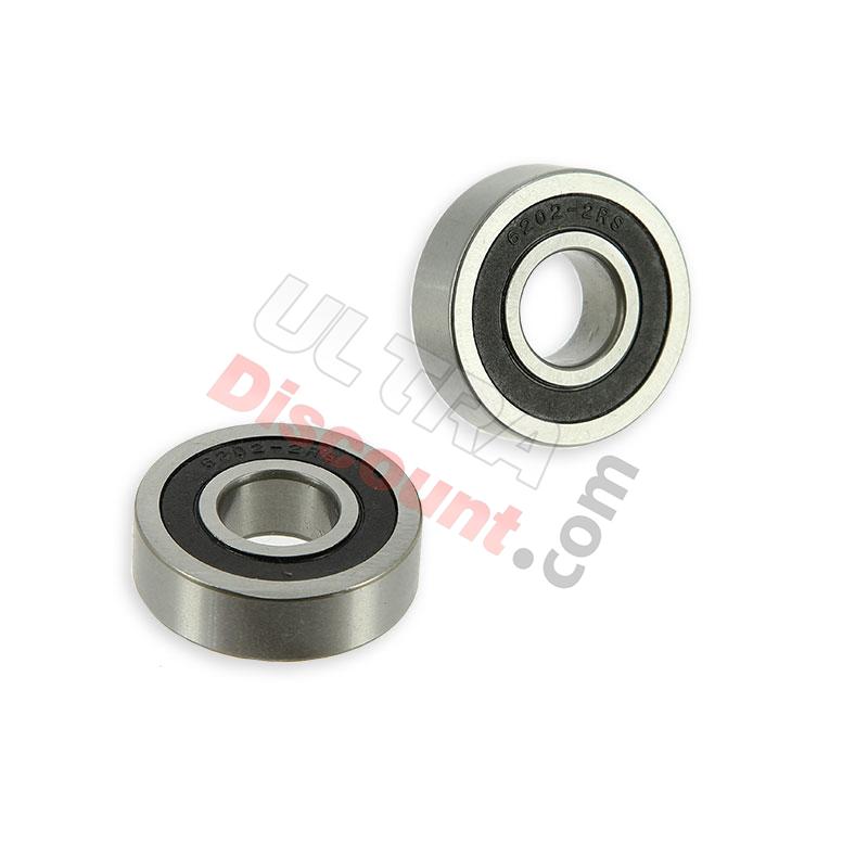 Par de rodamientos de rueda Ø15/37 para Pit Bike, Recambios para Pit Bike