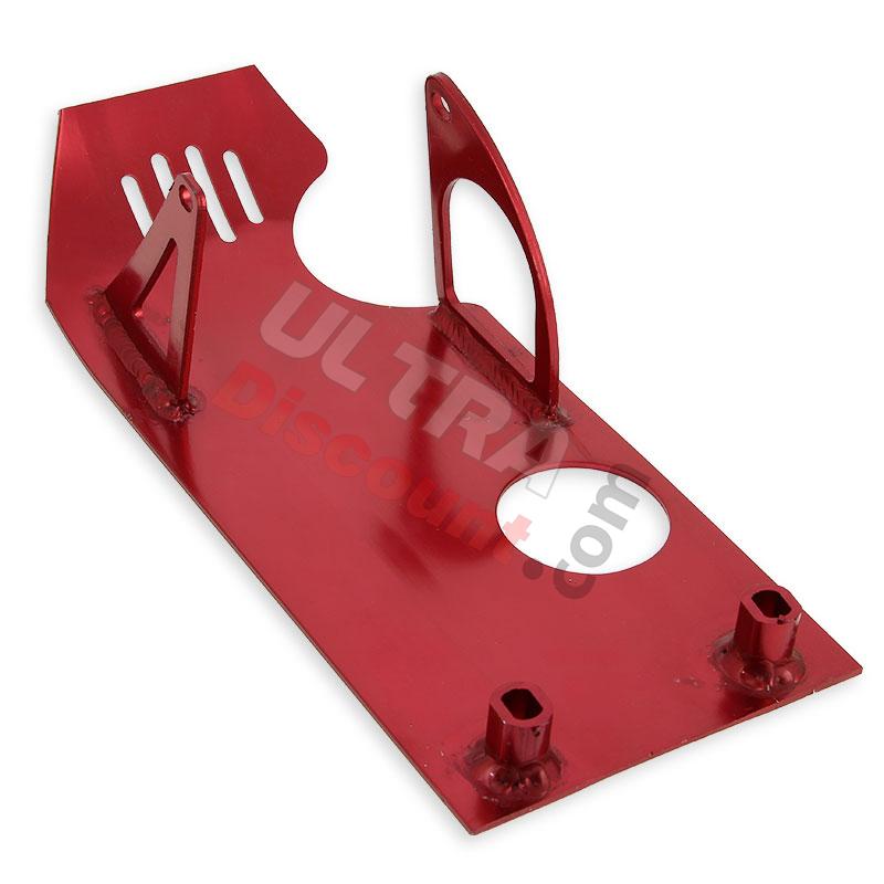 Protector de cárter Pit Bikes con arranque (ROJO), Recambios para Pit Bike