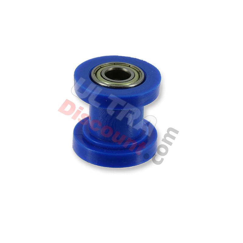 Rodillo de tensor de cadena para Dirt Bike (Azul), Recambios para Pit Bike