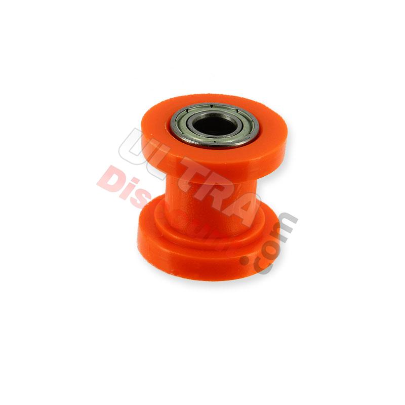 Rodillo de tensor de cadena para Dirt Bike (Orange), Recambios para Pit Bike