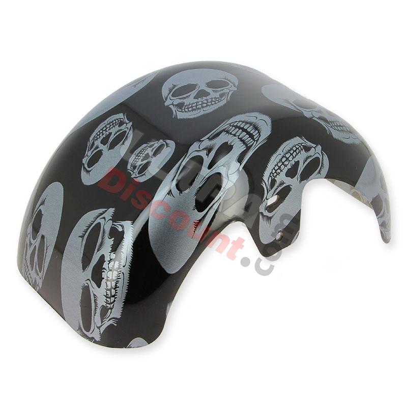 Guardabarro para Mini CityCoco - cráneo gris negro, Recambios Mini Citycoco Guardabarro para Mini CityCoco - cráneo gris negro, Recambios Mini Citycoco
