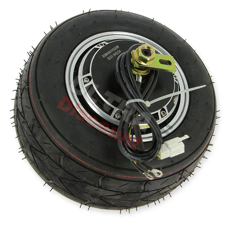 Rueda trasera completa para  Mini Citycoco 1000w, Recambios Mini Citycoco