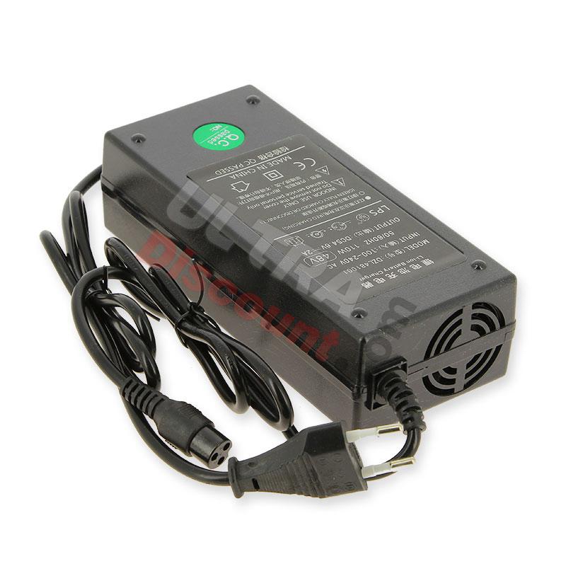 CHARGER 48V 2A XLR Plug model DZL481001 para Mini Citycoco, Recambios Mini Citycoco