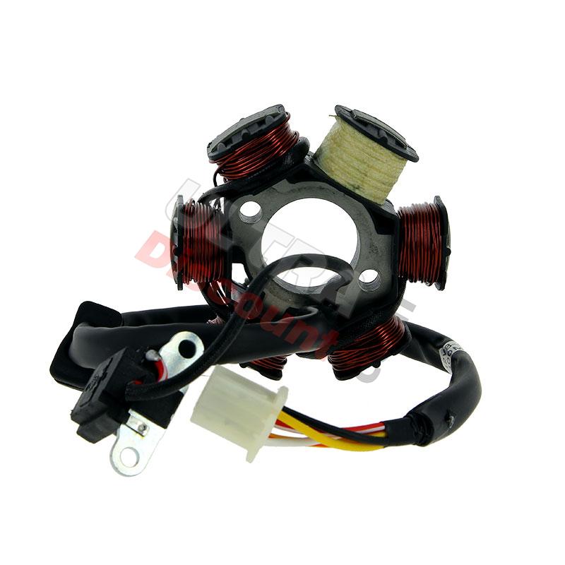 Estator de encendido para Monkey - Gorilla 50cc a 125cc, Piezas para Monkey - Gorilla