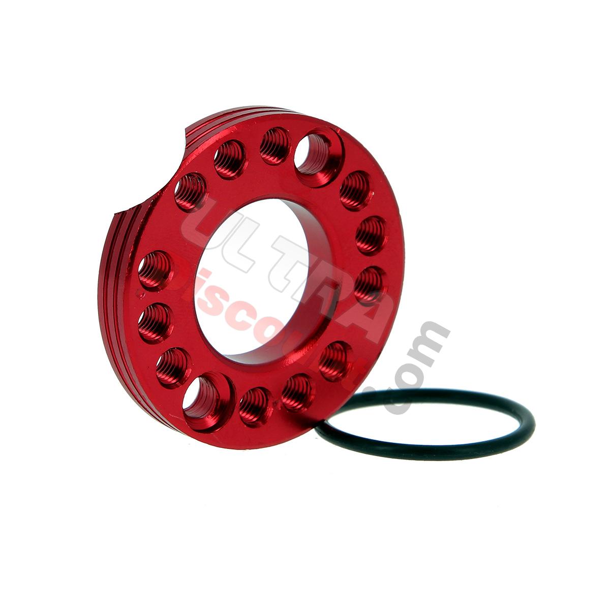 Adaptador de tobera Monkey - Gorilla 110cc a 125cc (28mm) ROJO, Piezas para Monkey - Gorilla Adaptador de tobera Monkey - Gorilla 110cc a 125cc (28mm) ROJO, Piezas para Monkey - Gorilla
