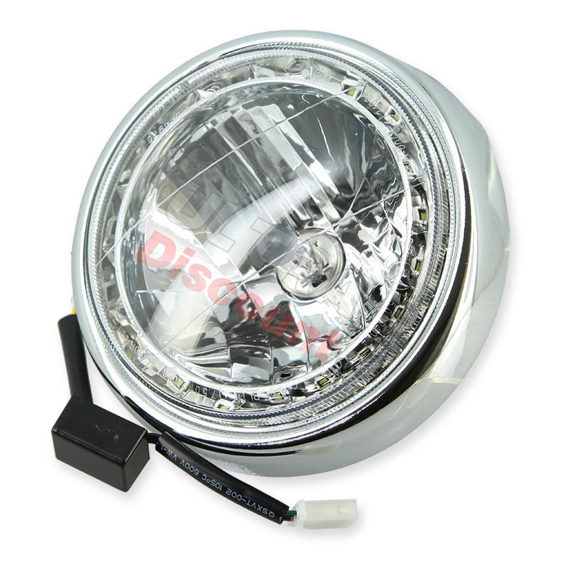 Faro delantero LED para Monkey-Gorilla Skyteam 50-125cc Euro4, Piezas para Monkey - Gorilla Faro delantero LED para Monkey-Gorilla Skyteam 50-125cc Euro4, Piezas para Monkey - Gorilla