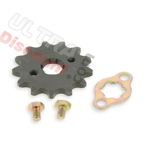 Piñón y fijación para motor 50cc por Monkey Gorilla, Piezas para Monkey - Gorilla