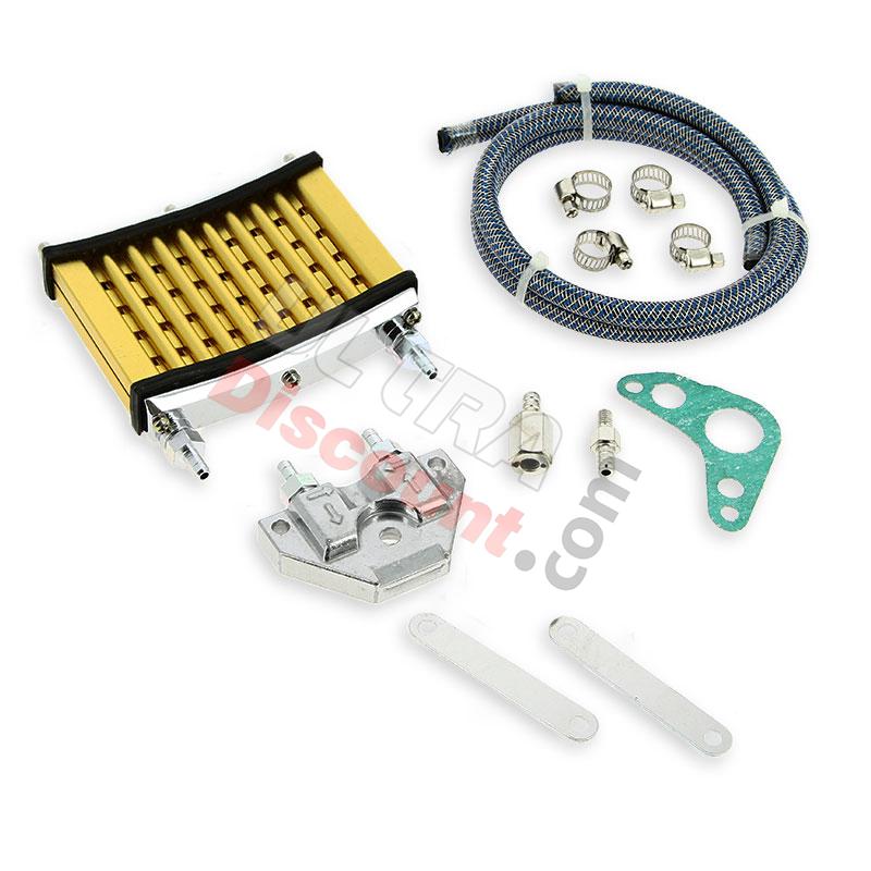 Radiador de aceite UD Racing para Monkey-Gorilla (ORO), Piezas para Monkey - Gorilla