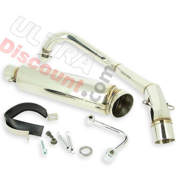 Tubo de escape Tuning INOX para Monkey 125cc, Piezas para Monkey - Gorilla Tubo de escape Tuning INOX para Monkey 125cc, Piezas para Monkey - Gorilla