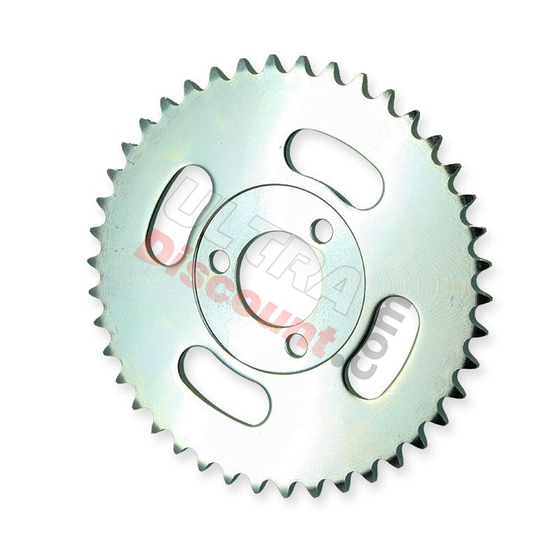 Corona Monkey - Gorilla 50cc a 125cc (42 dientes) - zinc blanco, Piezas para Monkey - Gorilla