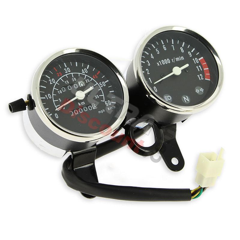 Velocímetro para PBR 50cc, Recambios PBR Skyteam ZB Honda