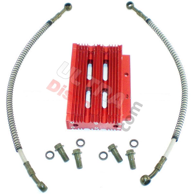 Radiador de aceite para PBR ROJO, Recambios PBR Skyteam ZB Honda