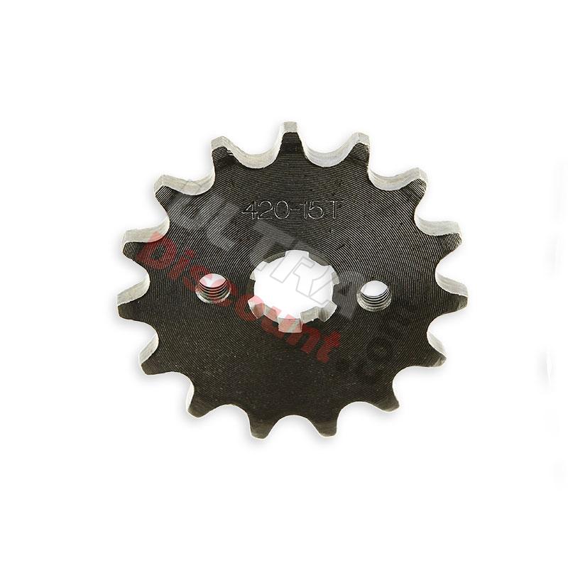 Piñón de 15 dientes PBR 50cc a 125cc 420, Recambios PBR Skyteam ZB Honda