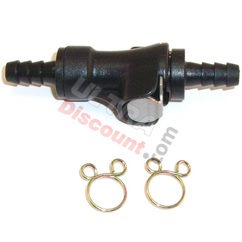 Conector rápido para macarrón de entrada de gasolina, Recambios minimotos