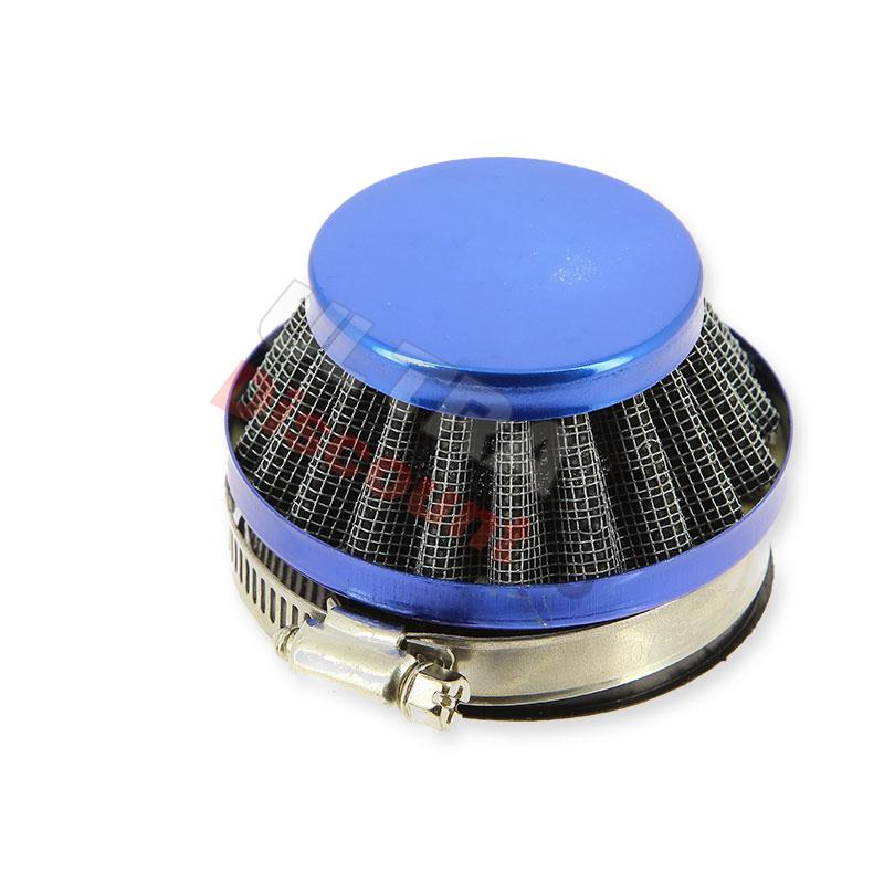 Filtro de potencia Dellorto tipo SHA  (azul), Piezas minimoto Supermoto