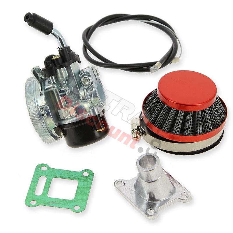 Kit de carburador 15 mini Supermotard (Rojo), Piezas minimoto Supermoto