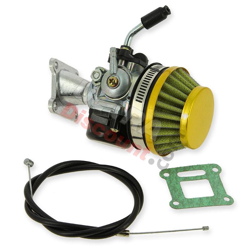 Kit de carburador 15 (oro) para Pocket Nitro, Recambios Moto Nitro
