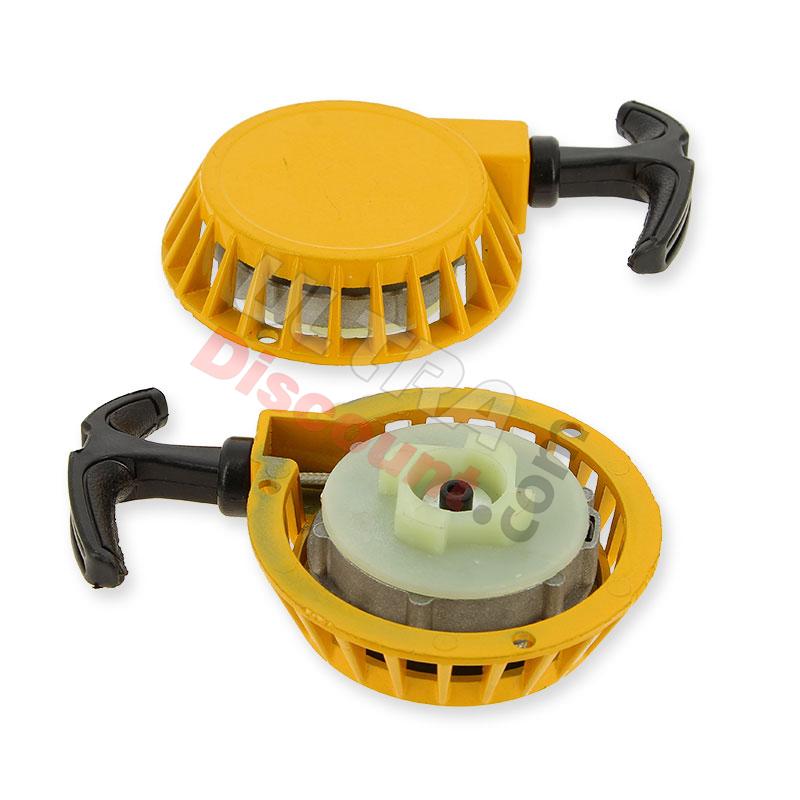 Tirador Quick Start Amarillo para mini Supermotard (tipo 2B), Piezas minimoto Supermoto