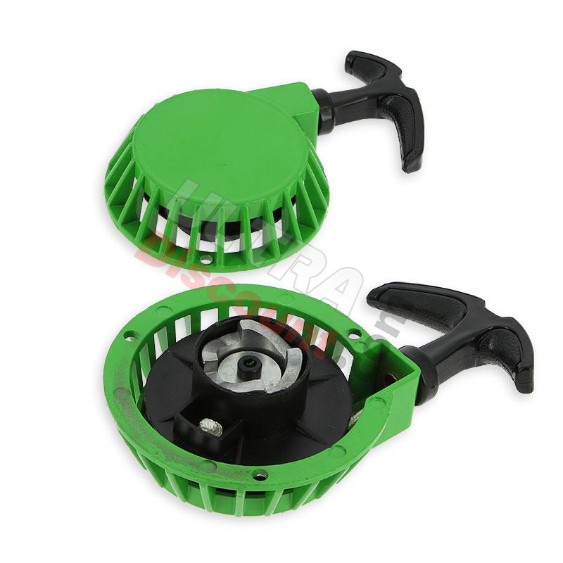Tirador en aluminio verde (tipo B), Recambios minimotos