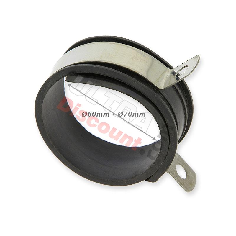 Abrazadera de tubo de escape para Pocket Blata MT4, Piezas Pocket Blata MT4