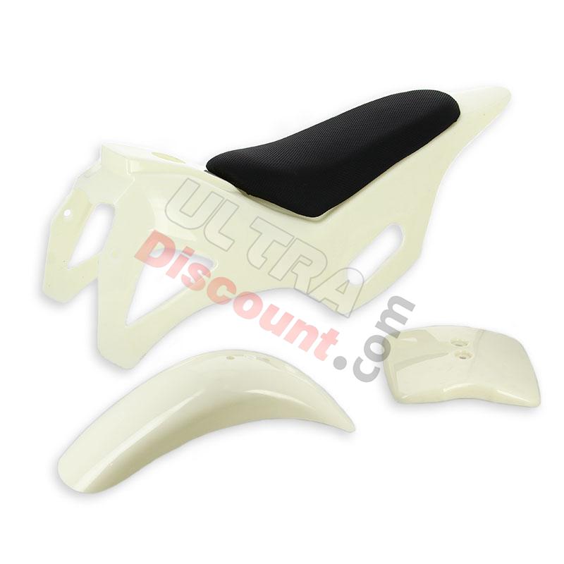 Carenado mini cross listo para pintar (tipo 1), Piezas minimoto cross