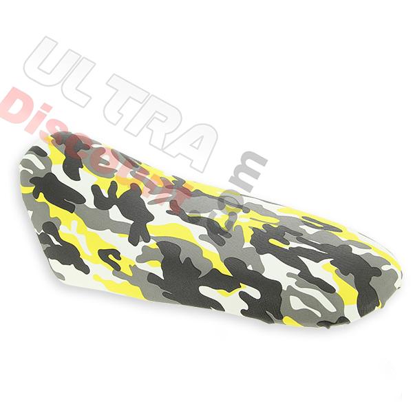 Sillín para mini moto cross de camuflaje amarillo type1, Piezas minimoto cross