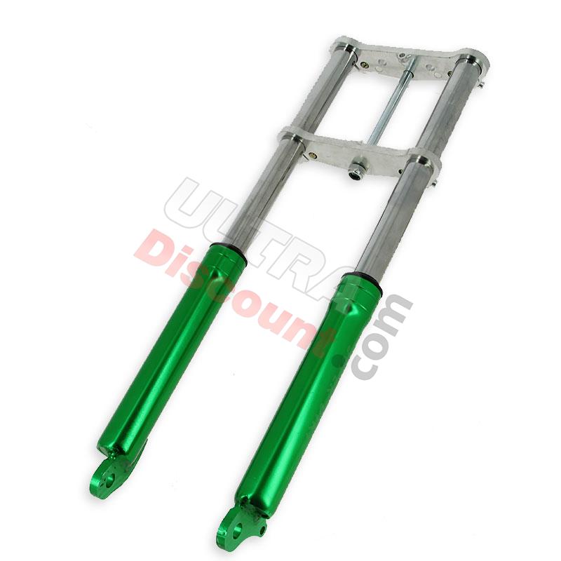 Horquilla para minimotos cross verde, Piezas minimoto cross