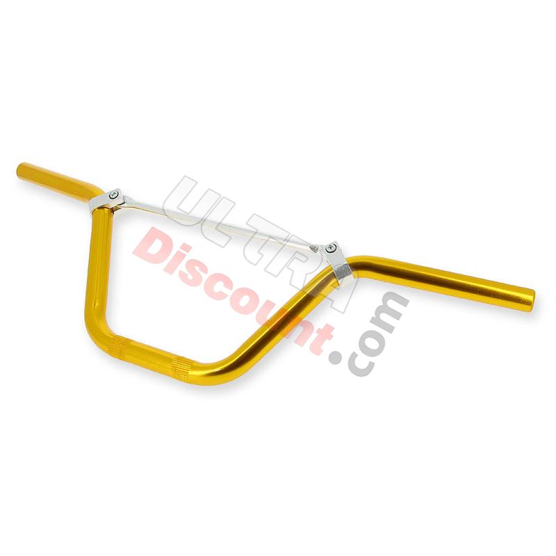 Manubrio para Mini cross type2 (Oro amarillo), Piezas minimoto cross