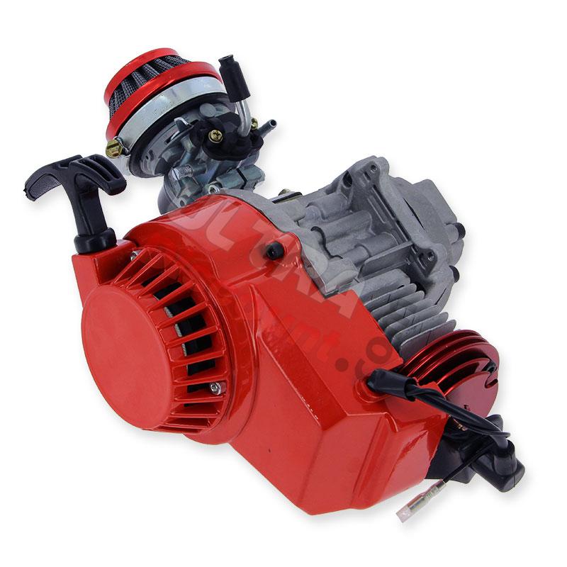 Kit mini moto Supermoto UD Racing 53cc ROJO, Recambio Pocket réplica R1