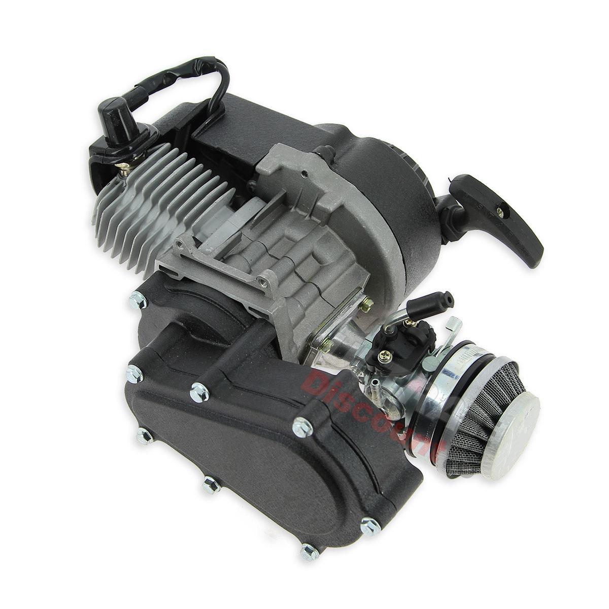 Motor mini cross ''Black Edition'' 49cc (tipo 3), Piezas minimoto cross